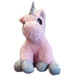 Sparkys PLYŠÁKOV - Jednorožec sediaci 45 cm růžový