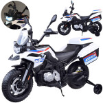 Mamido Veľká elektrická motorka BMW F850 GS na batériu pre deti PA0324