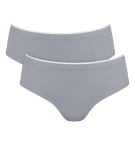 Dámske nohavičky GO Sense Hipster 2P - GRAY - sivá 3602 - SLOGGI CHROME S