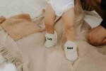 T-TOMI Capáčky TEDDY Cream (6-9 mesiacov)