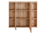 COMAD - Zrkadlová skrinka 80cm 3 dvierka DUB CAPRI 5907611647851