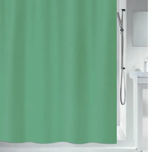 SPIRELLA Sprchový záves Primo svetlo zelená / 120 x 200 cm / Polyester