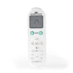 Nedis Univerzálny diaľkový ovládač pre klimatizácie s delenými jednotkami / Programovacie funkcie / 2x AAALR03 (ACRC1WT)