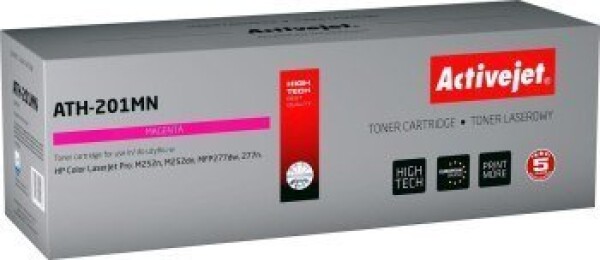 Activejet Toner Activejet ATH-201MN (do HP Náhradný CF403A 1400str. magenta)