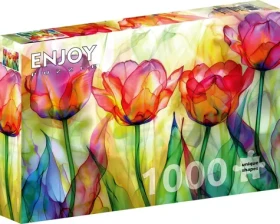 ENJOY Puzzle Tulipánová záhrada