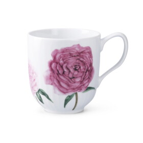 KÄHLER Porcelánový hrnček Hammershøi Peonies 330 ml
