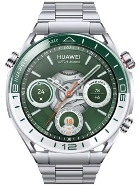Huawei Watch Ultimate zelená / Chytré hodinky / 1.5" LTPO AMOLED / 466 x 466 px / GPS / 10 ATM / titánový remienok (100002105106)