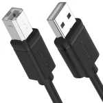 Unitek Y-C4001GBK čierna / Kábel USB-A - USB-B / 2 m (Y-C4001GBK)