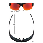 Slnečné okuliare GOGGLE FRANK E929-3P hnedé demi/žlté NEPLATÍ