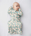 Love To Dream Swaddle UP - Zavinovačka, veľkosť XS, hruška olivová-1 FÁZA, 0-1m, 2,2-3,8kg
