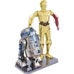 Metal Earth Star Wars Set C-3PO + R2D2 kovová stavebnica; 502667