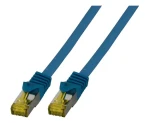 EFB Cat.6A S/FTP modrá / Patch kábel / 25 m / RJ45-RJ45 / LSZH (MK7001.25BL)