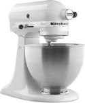 KitchenAid 5K45SSEWH biela / Kuchynský robot Classic / 275 W / 4,5 L / 10 rýchlostí (5K45SSEWH)
