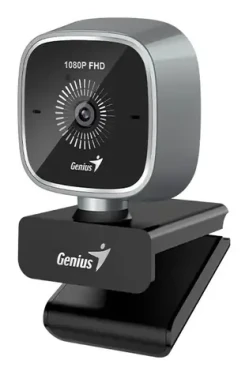 Genius FaceCam 2010 strieborná / Webkamera / FullHD 1080p / 30 FPS / Mikrofón (32200013400)
