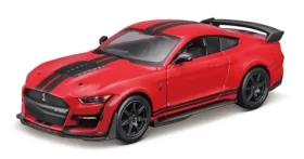 Bburago Ford Mustang Shelby GT500 2020 červená 1:32