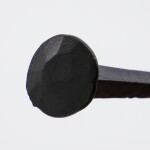 House Doctor Designový háčik Wall Nail Black – sada 6 ks