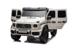 Mamido Mamido Elektrické autíčko Mercedes G63 AMG 2x24V 4x200W XXL biele