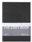 Hahnemühle Skicák The Grey Book (Svetlo šedá/hladký) A5/80 strán/120 g (10628681)