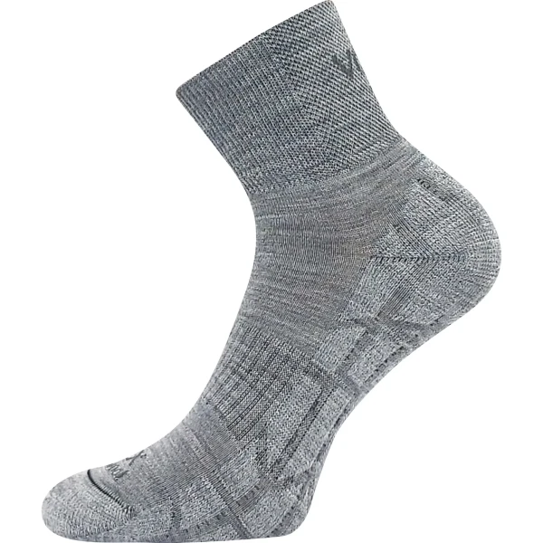 VOXX® ponožky Twarix krátke svetlosivé 1 pár 35-38 120476
