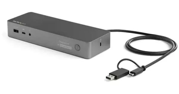 StarTech USB-C USB-A Hybrid Dock / Dokovacia stanica / Dual 4K 60Hz / HDMI + DisplayPort / Power Delivery 100W (DK30C2DPEPUE)