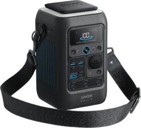 Anker Anker SOLIX C300X DC - Tragbares kraftwerk - DC 11 - 28 / 5 / 9 / 15 / 20 / 28 V - 300 Watt - Lithiumeisenphosphat - 90000 mAh - 288 Wh - Wi-Fi, Bluetooth - mit PS60 solar panel