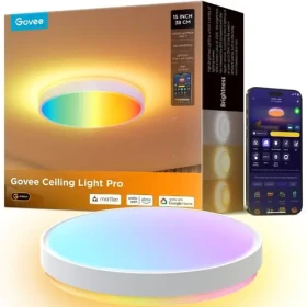 Govee H60A6 / Stropné svetlo / LED / 4300lm / 2700-6500K / RGBIC / BT / Wi-Fi (H60A6C01)