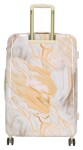 Veľký škrupinový kufor Charm London 23169 L Cream