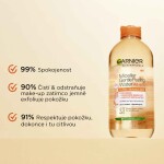 Garnier Micelárna voda s peelingovým efektom all-in-one, 400 ml