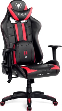 Diablo Chairs X-RAY Normal Size L Čierno-cervený