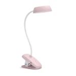 Philips Donutclip 3W ružová / LED Lampička s klipom / 175LM / 4000K / IP20 / stmievateľná (8719514396876)