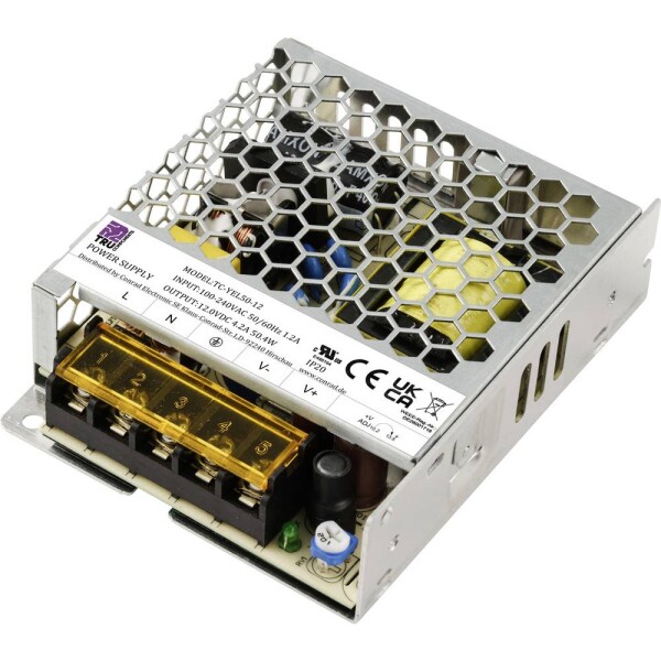 TRU COMPONENTS TC-YEL50-12 sieťový adaptér / napájanie 12 V/DC 4.2 A 50.4 W; TC-13493660