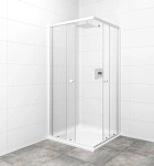 Sprchovací kút štvorec 80x80 cm SAT Project SIKOMUQ80CH0 SIKOMUQ80CH0