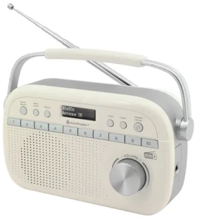 Soundmaster DAB280BE biela / Rádio / DAB+ / FM / RDS / budík (DAB280BE)