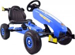 Super-Toys Gokart na pedále Koła Pompowane Hamulce/g203