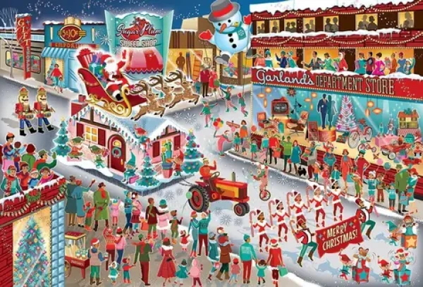 COBBLE HILL Puzzle Santova prehliadka