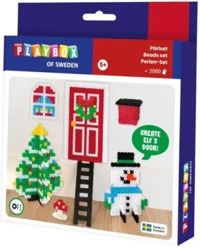 PLAYBOX Zažehľovacie korálky Vianoce