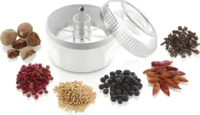 Unold ESGE 5080 biela / Mlecí nadstavec k tyčovému mixéru / dvojčepeľový nôž z nerezovej ocele / 0,2 l / plast (5080)