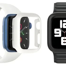 Araree Aero Apple Watch 44 mm čierna / Ochranný kryt / Apple Watch 4/5/6/SE/SE2 / Polykarbonát (AR20-01341A)