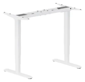 Equip Podnož stola Dual Motor biela / Stolová podnož / elektrická / 2 motory / nosnosť 125 kg / výška 62-126 cm (650814)