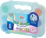 ASTRA Temperové farby 12 x 20 ml pastelové, v plastovom kufríku modrá / od 3 rokov (301122007)