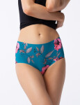 Julimex Maxi nohavičky Wild Rose S-2XL emerald S