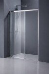HOPA - Sprchové dvere ESTRELA - Farba rámu zásteny - Hliník chróm, Rozmer A - 150, Smer zatváranie - Ľavé (SX), Výplň - Číre bezpečnostné sklo - 6 mm BCESTR15CCL