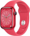 Apple Watch 8 GPS 45mm Red Alu Sport