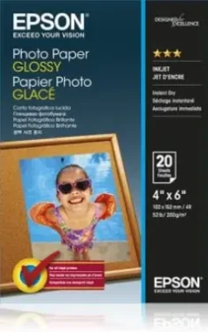 Epson Photo Paper Glossy 10x15 20 listov / Lesklý (C13S042538)