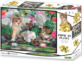 Prime 3D Puzzle Medzi pivonkami
