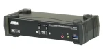 Aten 2- Port KVMP Switch MST čierna / KVM switch / 2x DisplayPort / 4K UHD / USB (CS1922M-AT-G)