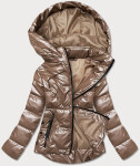 Světle hnědá dámská bunda Hnědá 46 model 17106459 - S'WEST