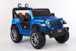 Mamido Mamido Elektrické autíčko SPEED 2.0 - 4x4 modré | 180W | EVA | LED | 2,4 Ghz | ECO koža | 12V7Ah