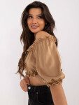 Blúzka LK BZ 509746.61 camel jedna velikost