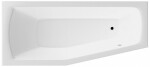 AQUALINE - OPAVA vaňa 160x70x44cm, ľavá, biela C1670
